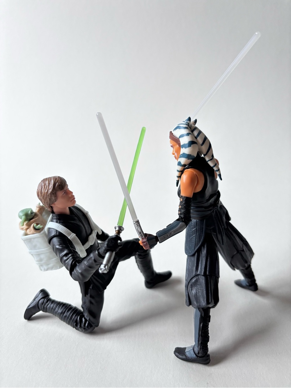 Jedi Master Luke & Ahsoka Tano Grogu Training Lot